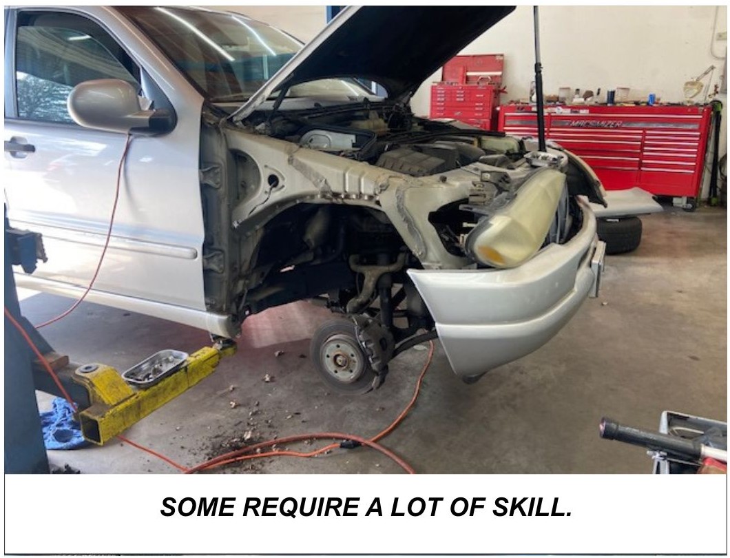 Major repairs